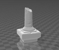 Basic Ruins Old Smashed Pillar (Dungeon Blocks Compatible) 3D Printer Model