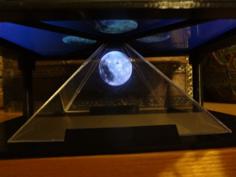 TREOLO 7 – Another Holographic Pyramid (Glue Less) 3D Printer Model