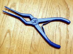 HingePliers (a Metamaterials Experiment) 3D Printer Model