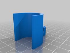 Shower Hook Clip 3D Printer Model