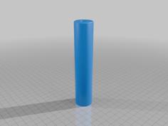 Silencer For 4,5 Mm With 1/2 UNF Thread 3D Printer Model