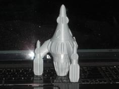 Rocket Retro 012 3D Printer Model