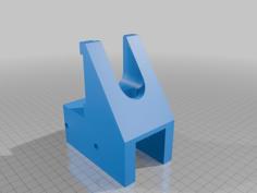 Olympic Barbell Vertical Hanger For 2×4 3D Printer Model