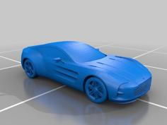 Aston Martin One-77 3D Printer Model