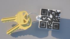 DIY QR CODE Nametag ! 3D Printer Model