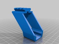 Pistol Red Dot Adapter 3D Printer Model