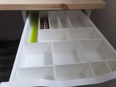 Universal Drawer Organizers (IKEA ALEX) – (Wannapig Crafts) 3D Printer Model