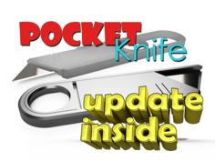 Pocket Knife 3D Printer Model