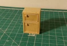 Doll House Small Cabinet 3D Printer Model