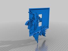 Fairy Light Switch 3 Gang 3D Printer Model