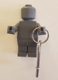 Minifig Key Holder 3D Printer Model