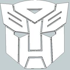 Autobot Icon – Raftless 3D Printer Model