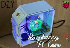 Raspberry Pi PC Case 3D Printer Model