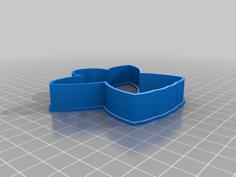 Angel Cookie Cutter 3D Printer Model