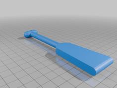 Dragonboat Paddle 3D Printer Model