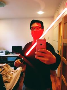 Star Wars Lightsaber Use LED String 3D Printer Model