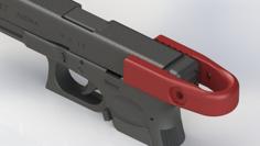 Glock 17 Easy Pull 3D Printer Model