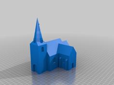 Kirche Reelkirchen 3D Printer Model