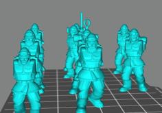 British Space Guards 3D Printer Model