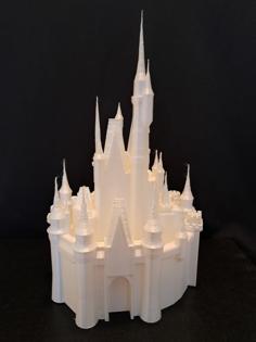 Cinderella’s Castle From Disney World 3D Printer Model