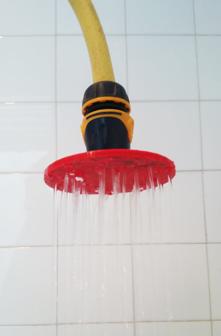 A Shower Where You Want With Hose Coupler 3D Printer Model