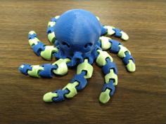 Cute Mini Octopus (Dual-Extrusion Remix) 3D Printer Model