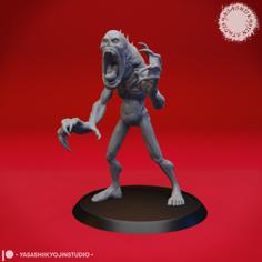 Sorrowsworn – The Hungry – Tabletop Miniature 3D Printer Model