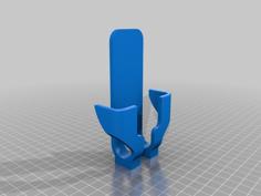 Wall Hanging Phone Cradle 3D Printer Model