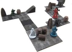 Modular Dungeon Tiles: Core Set 3D Printer Model