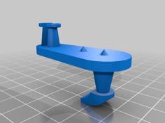 Toyota Land Cruiser 200 Carpet Hook 3D Printer Model