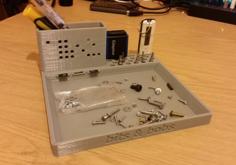 Desktop Work Tray For Bits & Bobs. 3D Printer Model