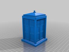 Mini TARDIS 3D Printer Model