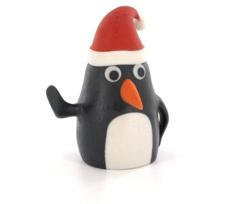 Christmas Linux Penguin 3D Printer Model