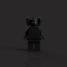 LEGO X KAWS 3D Printer Model