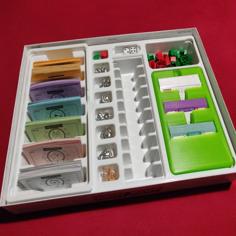 Monopoly Game Card Box Holder Container 3D Printer Model