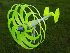 Illusion Windturbine TIE F. Tail Fin 3D Printer Model