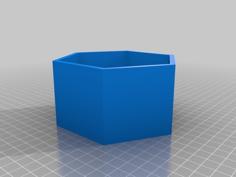 Hexagonal Bowl 3D Printer Model