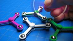 Fidget Spinner Toy 3D Printer Model