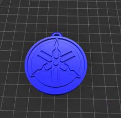 YAMAHA Keyring 3D Printer Model