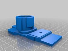 Nerf Kronos Barrel Attachment 3D Printer Model