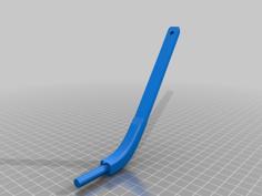 Replacement Toilet Handle + Lever 3D Printer Model