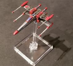 XWTMG – T-65 X-WING With Foldable Wings. 3D Printer Model