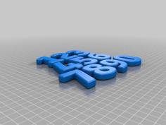 Magnetic Numbers For Kids 3D Printer Model