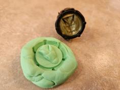 Dragon Head – Necromolds Caster Ring Insert 3D Printer Model