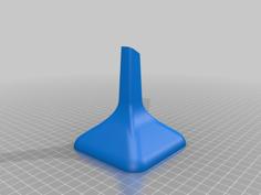 Parametric Square Funnel 3D Printer Model