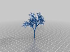 Completely Random Tree 3D Printer Model