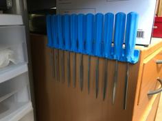 File Handle Rack 3D Printer Model