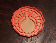 Turkey Drink Coaster 3D Printer Model