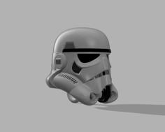 Stormtrooper Helmet High Quality Keychain 3D Printer Model