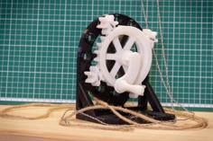 Rope Weaving Machine 3D Printer Model